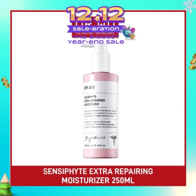DR. WU Sensiphyte Extra Repairing Moisturizer (To Ease Skin Discomfort In 7 Days) 250ml