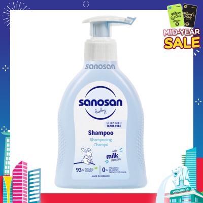 SANOSAN Baby Shampoo (Ultra Mild + Tears Free) 200ml