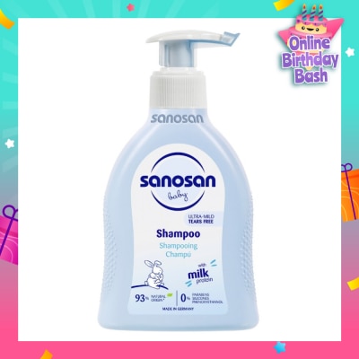 SANOSAN Baby Shampoo (Ultra Mild + Tears Free) 200ml