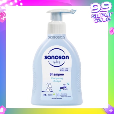 SANOSAN Baby Shampoo (Ultra Mild + Tears Free) 200ml