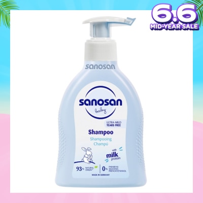 SANOSAN Baby Shampoo (Ultra Mild + Tears Free) 200ml