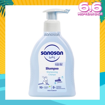 SANOSAN Baby Shampoo (Ultra Mild + Tears Free) 200ml