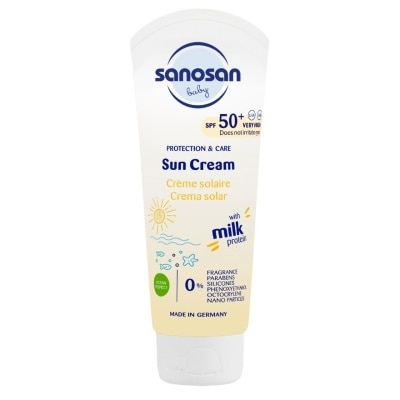 SANOSAN Baby Sun Cream SPF50+ UVA UVB (Water Resistant + Protect & Care) 75ml