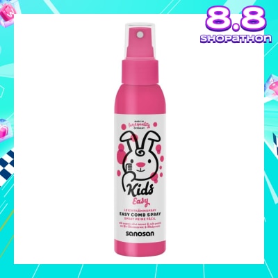 SANOSAN Kids Easy Comb Spray (with 98% Ingredients of Natural Origin) 125ml