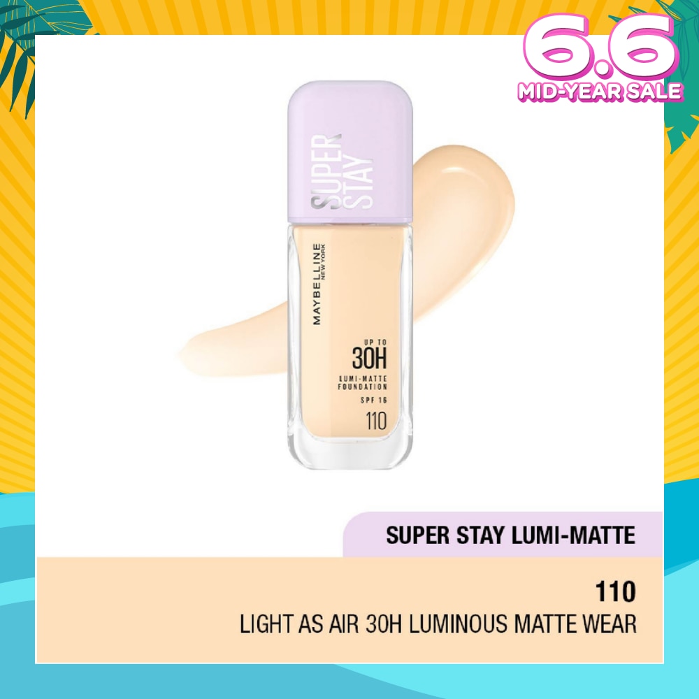 MAYBELLINE Superstay Lumi Matte Foundation 110 142g