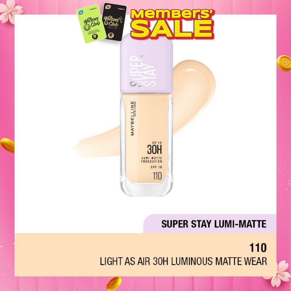 Superstay Lumi Matte Foundation 110 142g