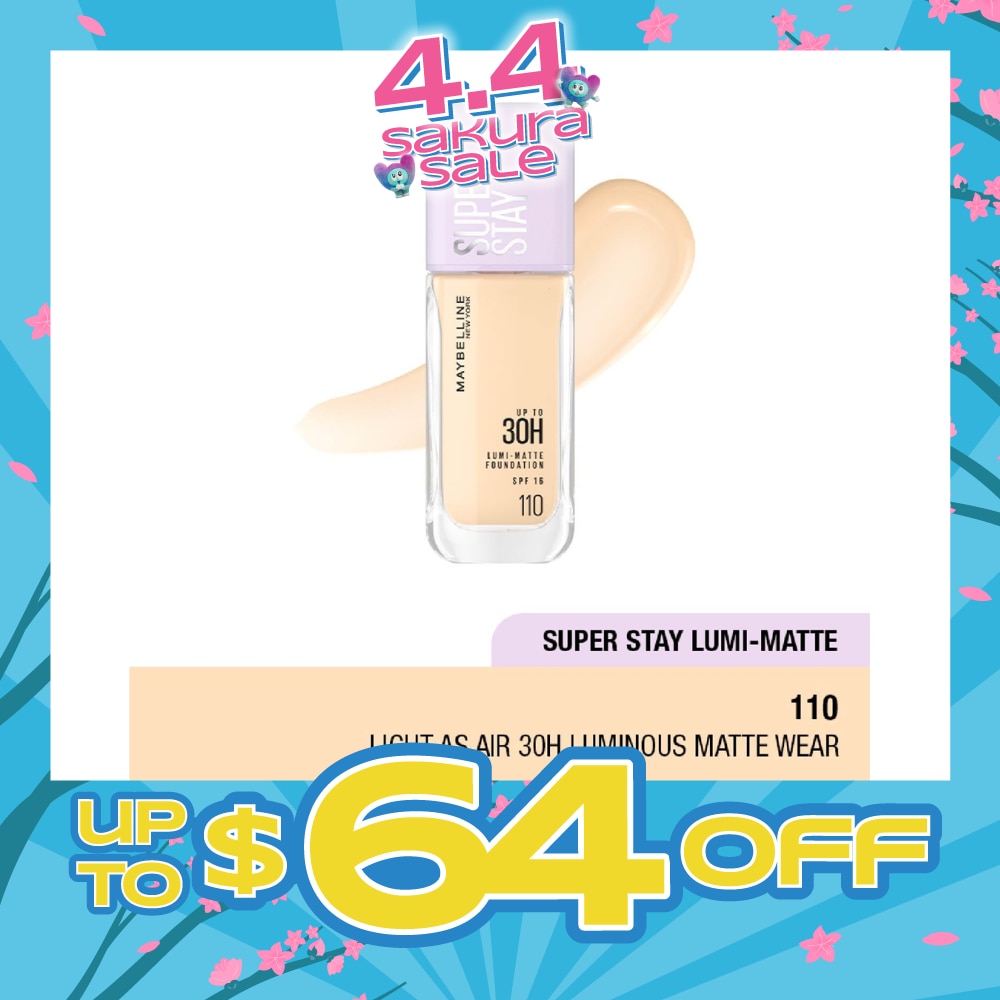 Superstay Lumi Matte Foundation 110 142g
