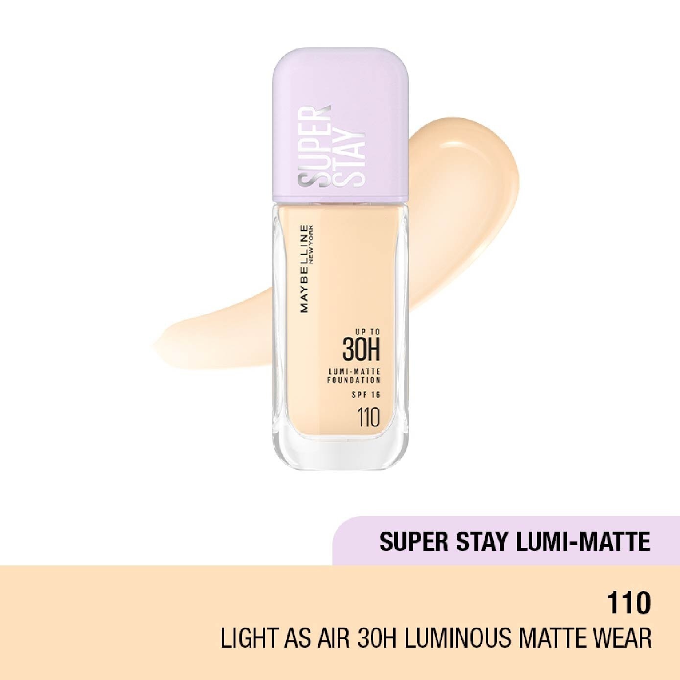 MAYBELLINE Superstay Lumi Matte Foundation 110 142g