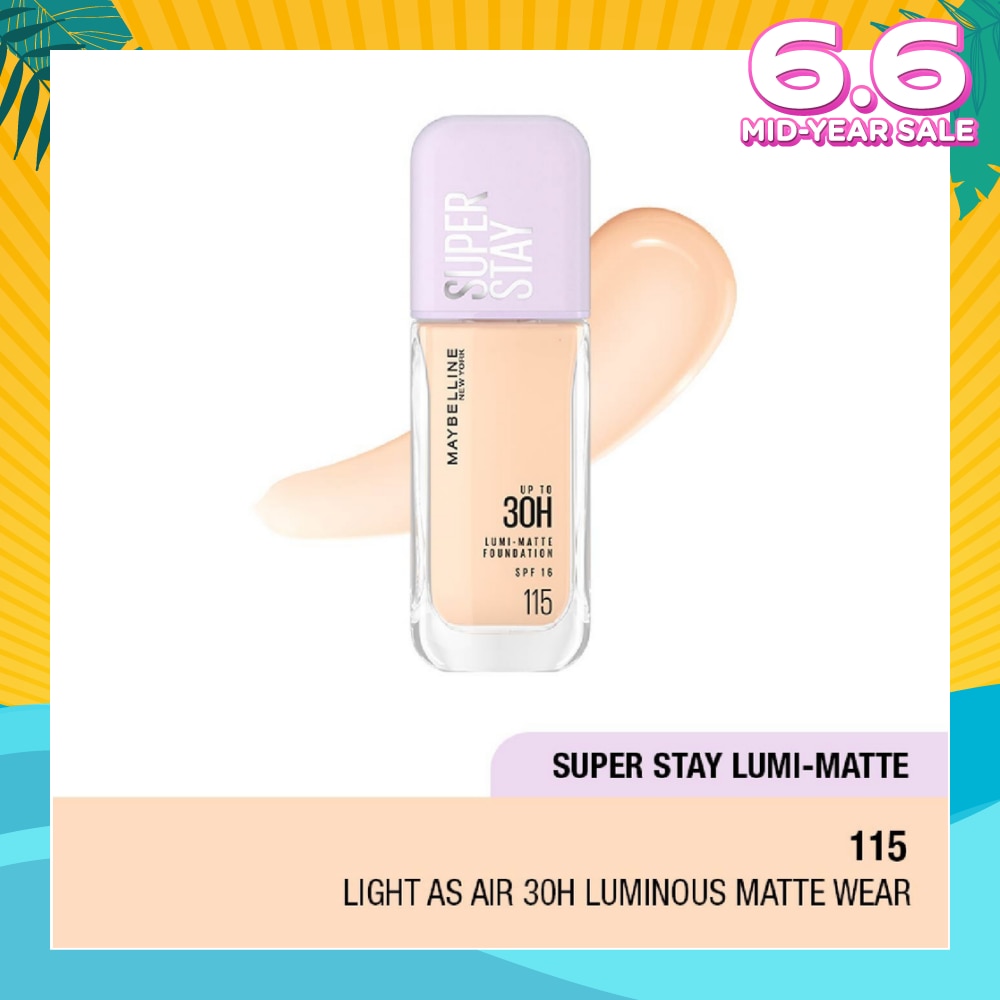 MAYBELLINE Superstay Lumi Matte Foundation 115 142g