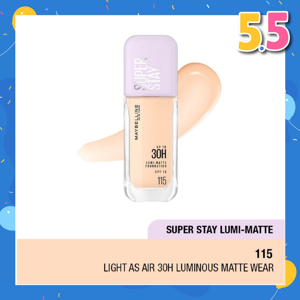 MAYBELLINE Superstay Lumi Matte Foundation 115 142g