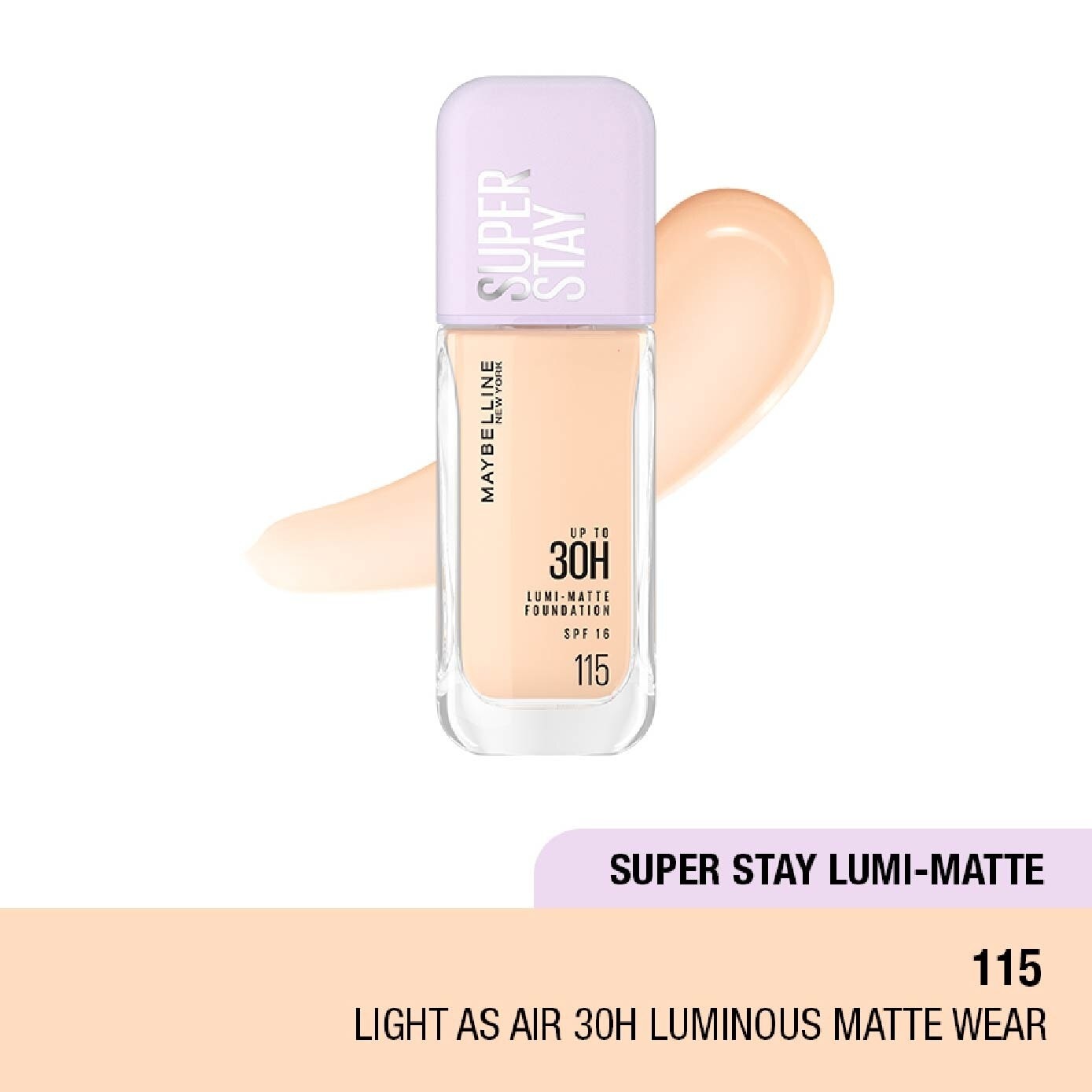 MAYBELLINE Superstay Lumi Matte Foundation 115 142g