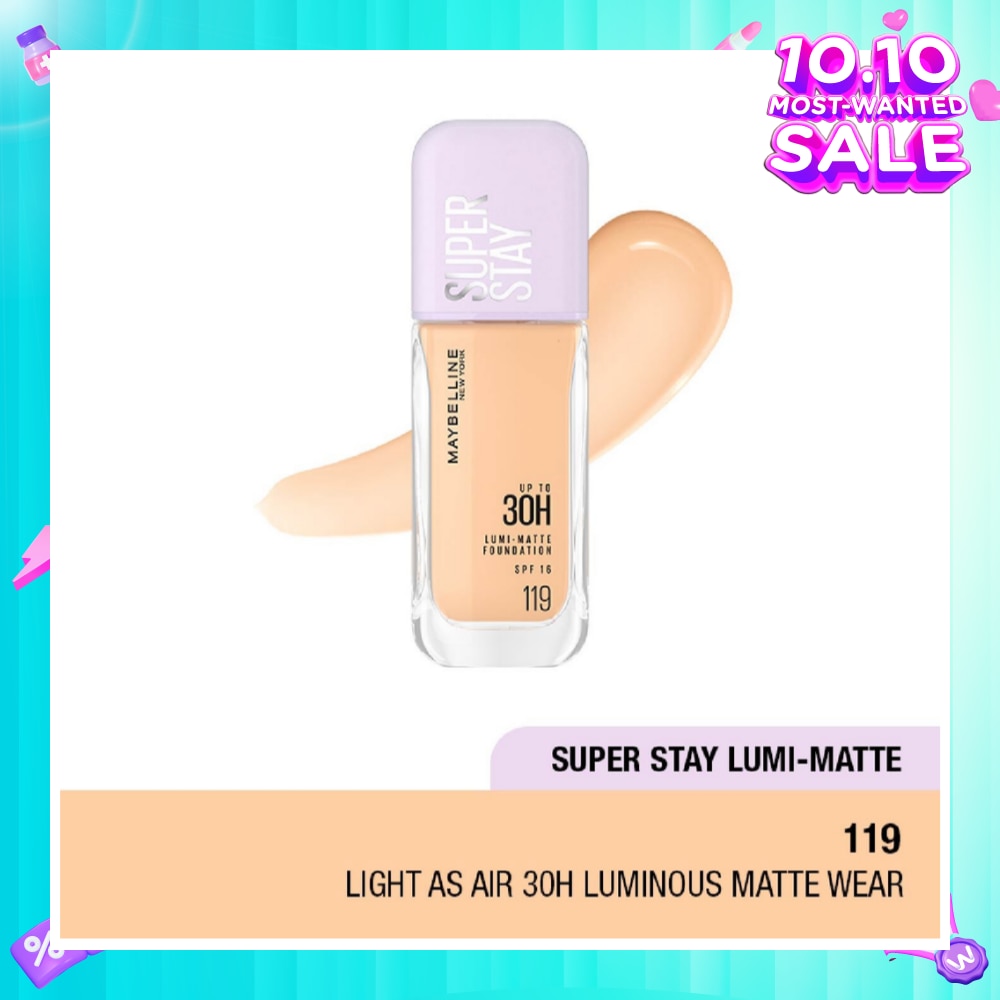 MAYBELLINE Superstay Lumi Matte Foundation 119 142g