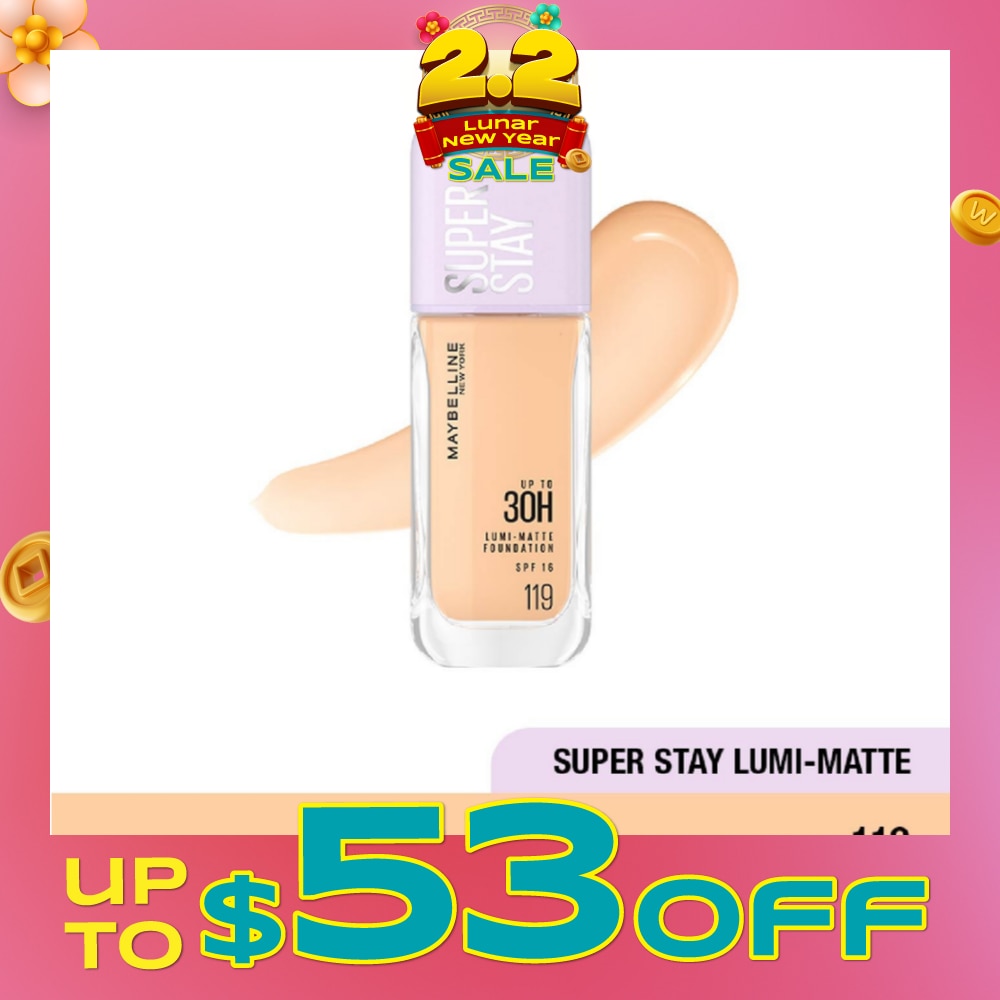 Superstay Lumi Matte Foundation 119 142g