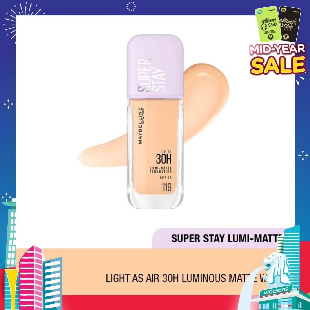 Superstay Lumi Matte Foundation 119 142g