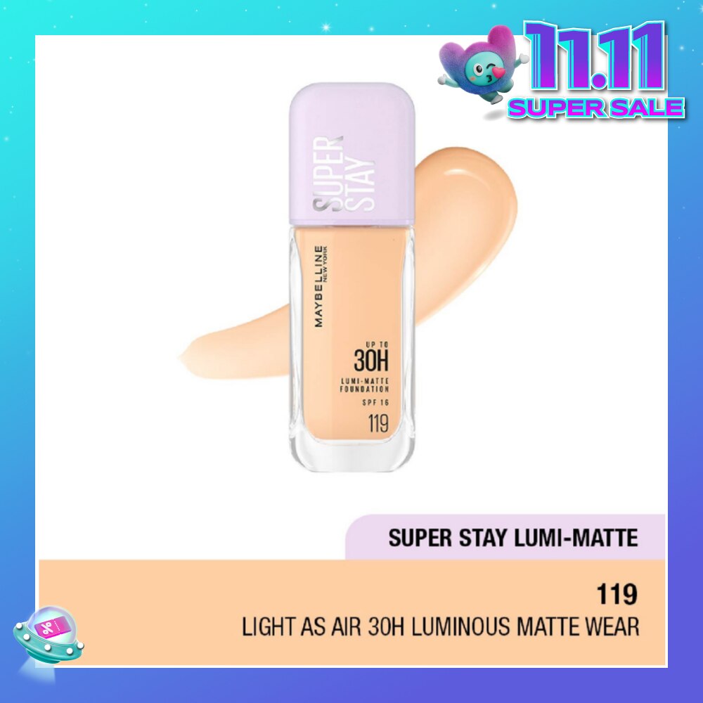 Superstay Lumi Matte Foundation 119 142g