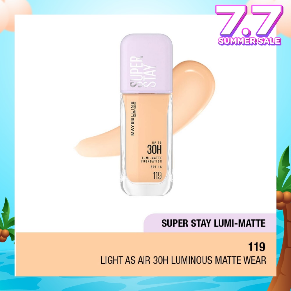 Superstay Lumi Matte Foundation 119 142g