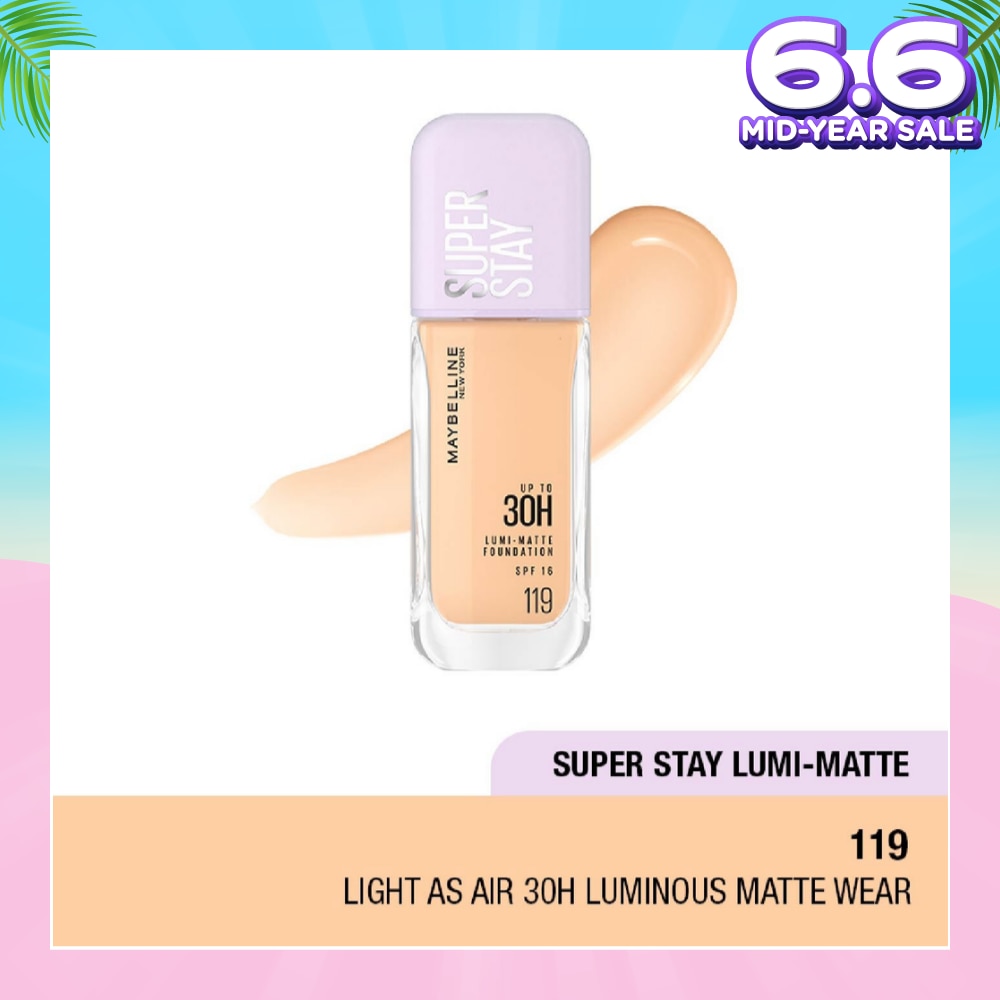 Superstay Lumi Matte Foundation 119 142g