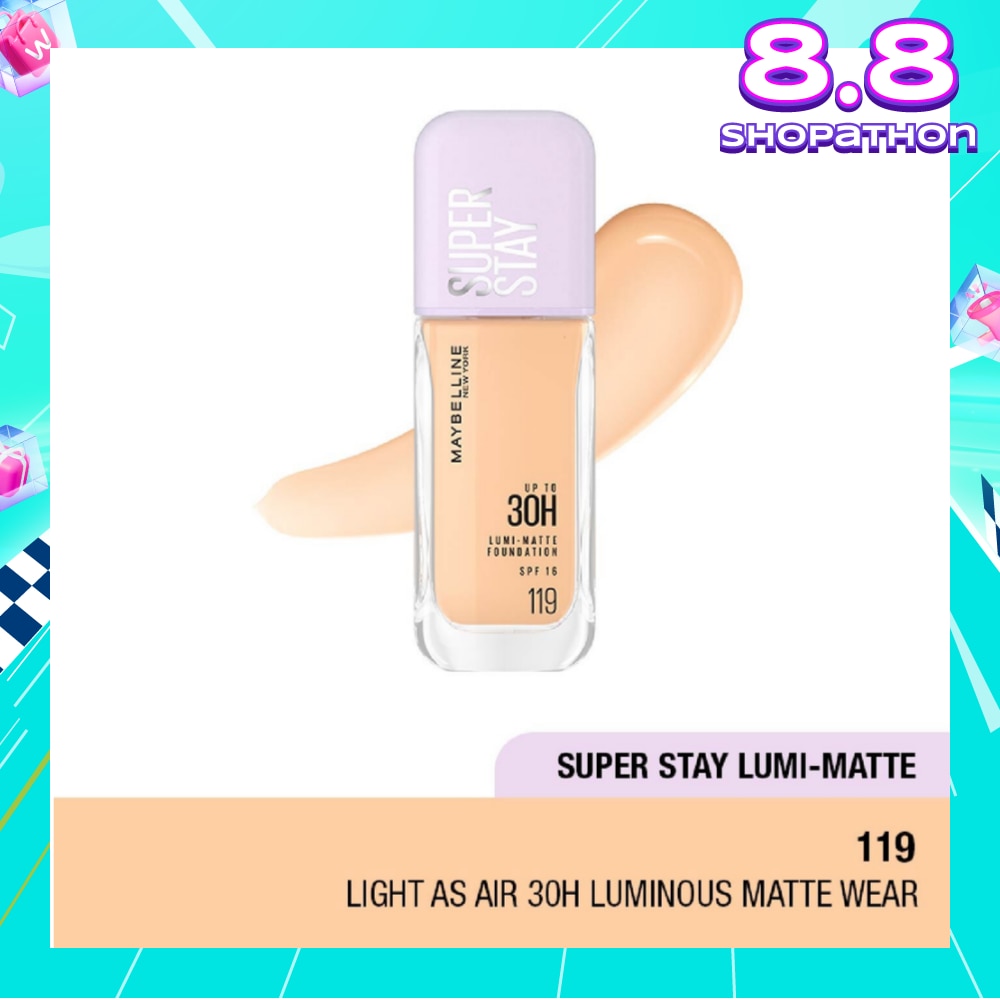 Superstay Lumi Matte Foundation 119 142g