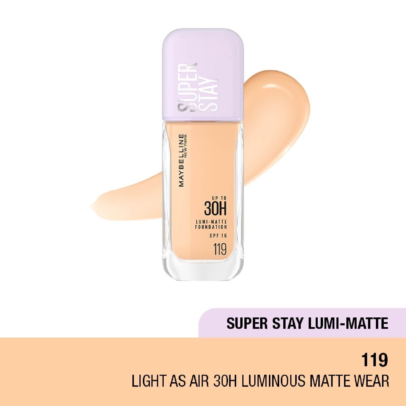 Superstay Lumi Matte Foundation 119 142g