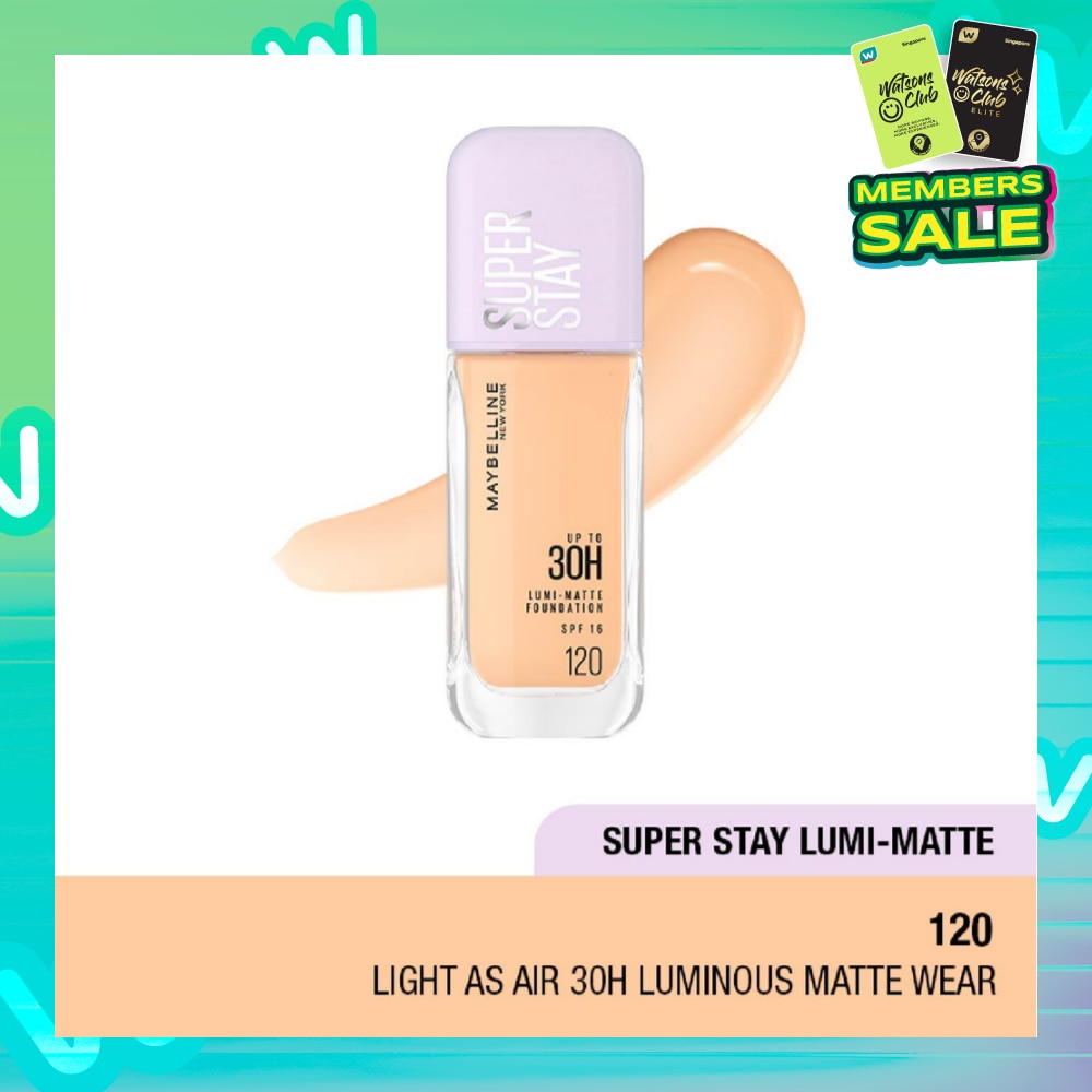 MAYBELLINE Superstay Lumi Matte Foundation 120 142g