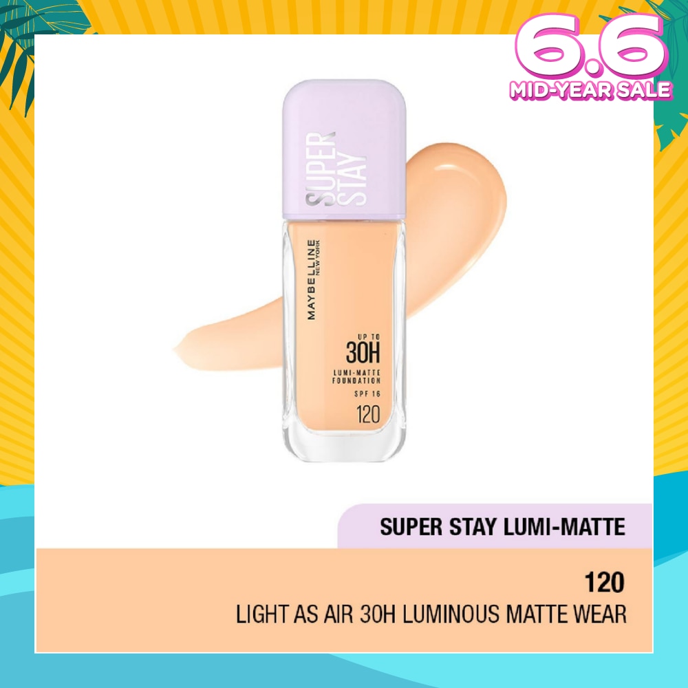 MAYBELLINE Superstay Lumi Matte Foundation 120 142g