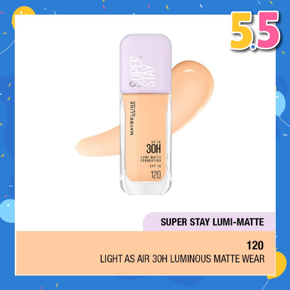 MAYBELLINE Superstay Lumi Matte Foundation 120 142g