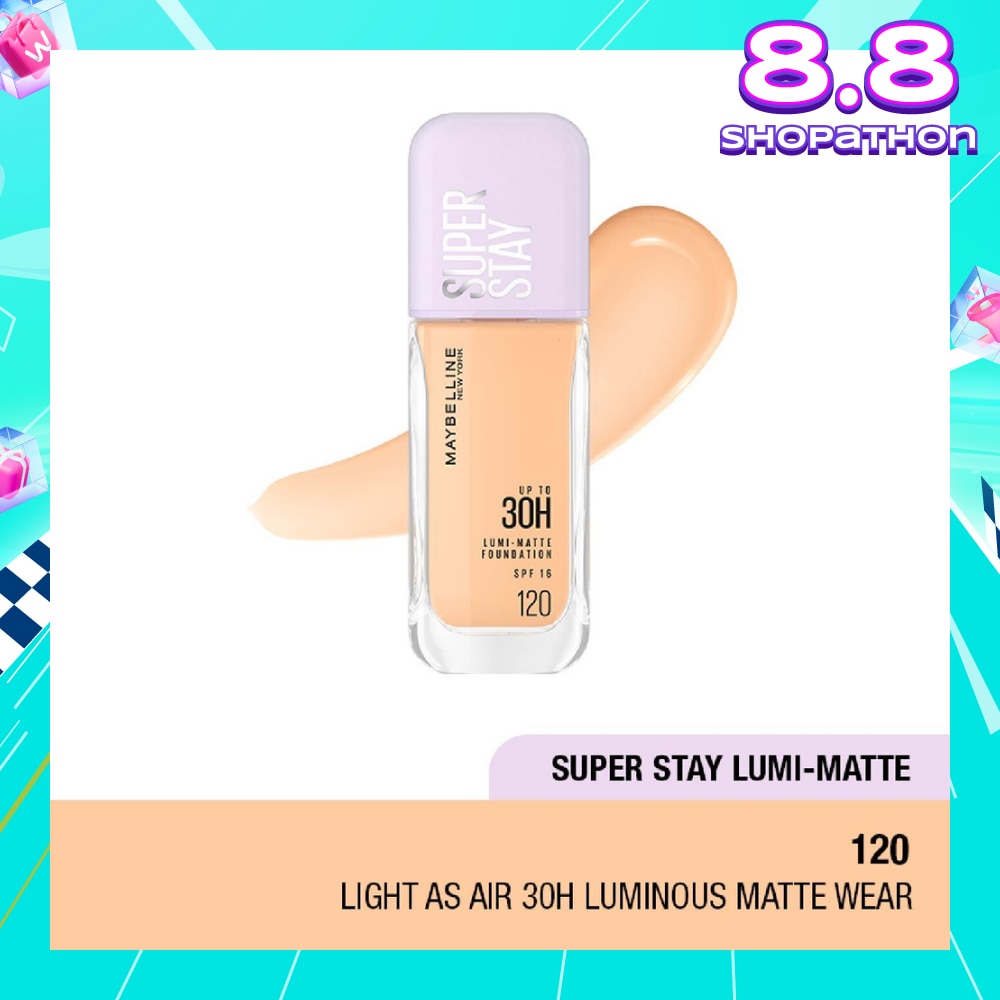 MAYBELLINE Superstay Lumi Matte Foundation 120 142g