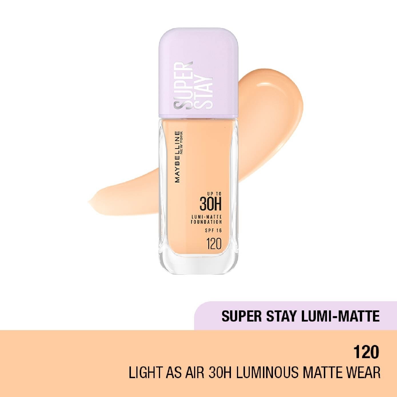 MAYBELLINE Superstay Lumi Matte Foundation 120 142g