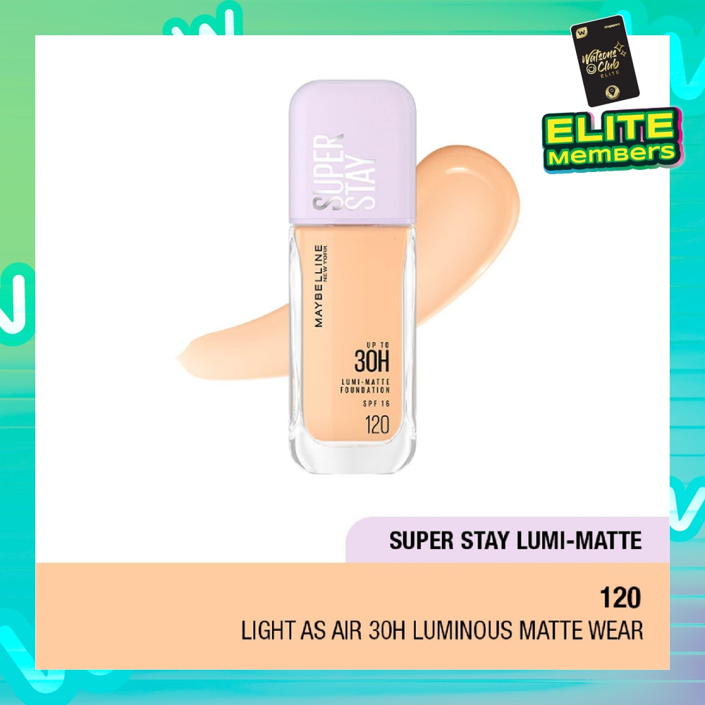 MAYBELLINE Superstay Lumi Matte Foundation 120 142g
