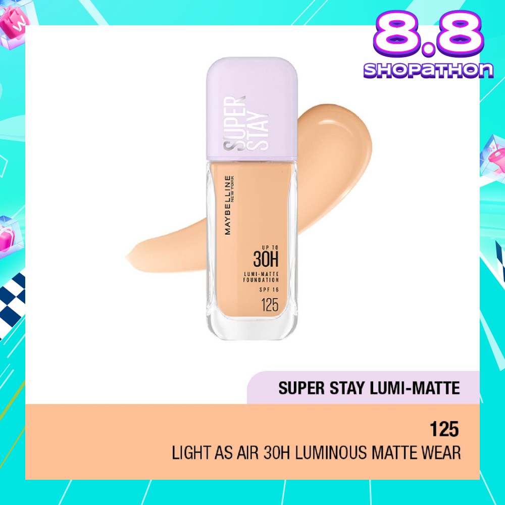 MAYBELLINE Superstay Lumi Matte Foundation 125 142g