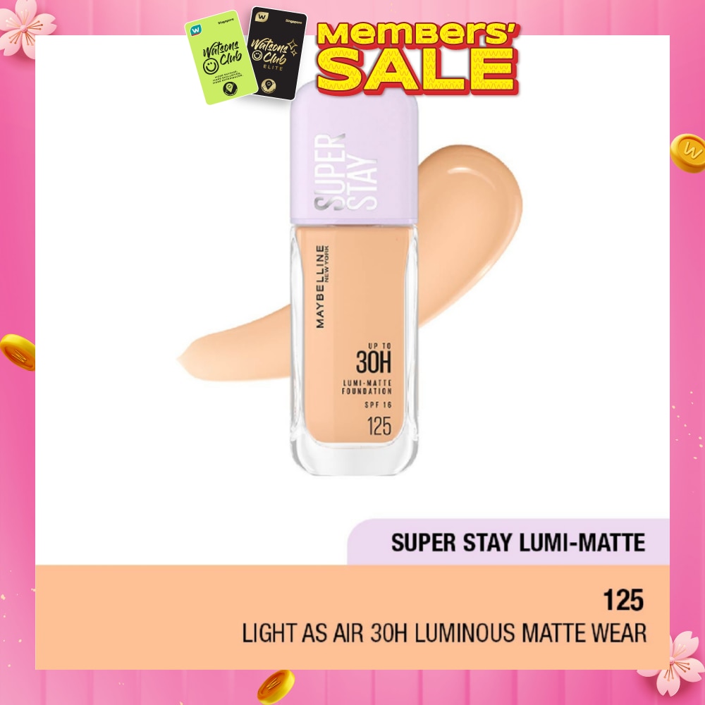 MAYBELLINE Superstay Lumi Matte Foundation 125 142g