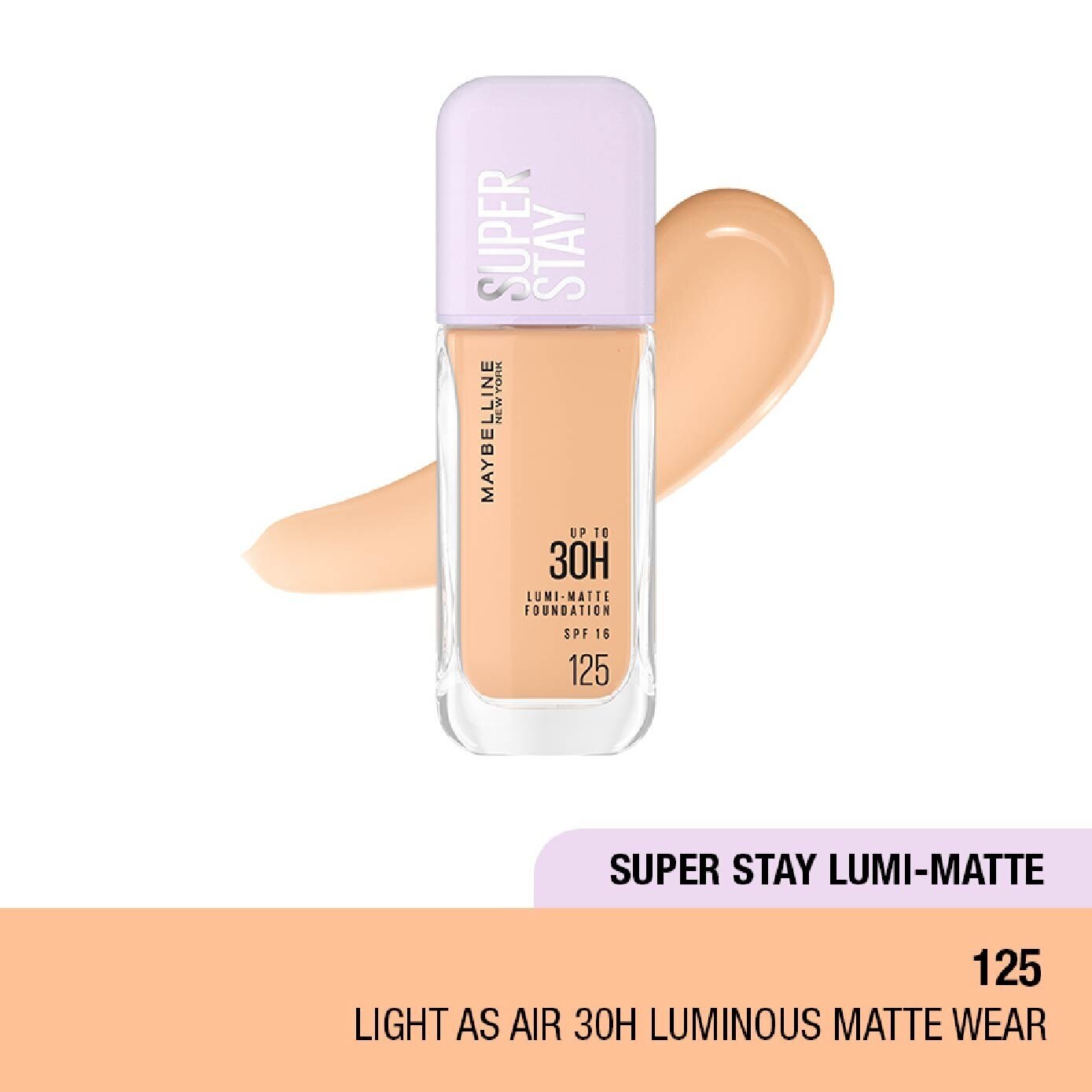 MAYBELLINE Superstay Lumi Matte Foundation 125 142g | Face