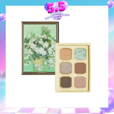 MILLEFEE - Painting Eyeshadow Roses 10 6g (Expiry: Dec`2026)