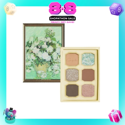 MILLEFEE - Painting Eyeshadow Roses 10 6g (Expiry: Dec`2026)