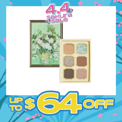 MILLEFEE - Painting Eyeshadow Roses 10 6g (Expiry: Dec`2026)