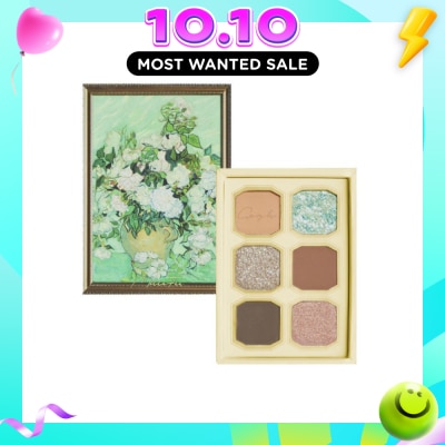 MILLEFEE Painting Eyeshadow Roses 10 6g (Expiry: Dec`2026) image