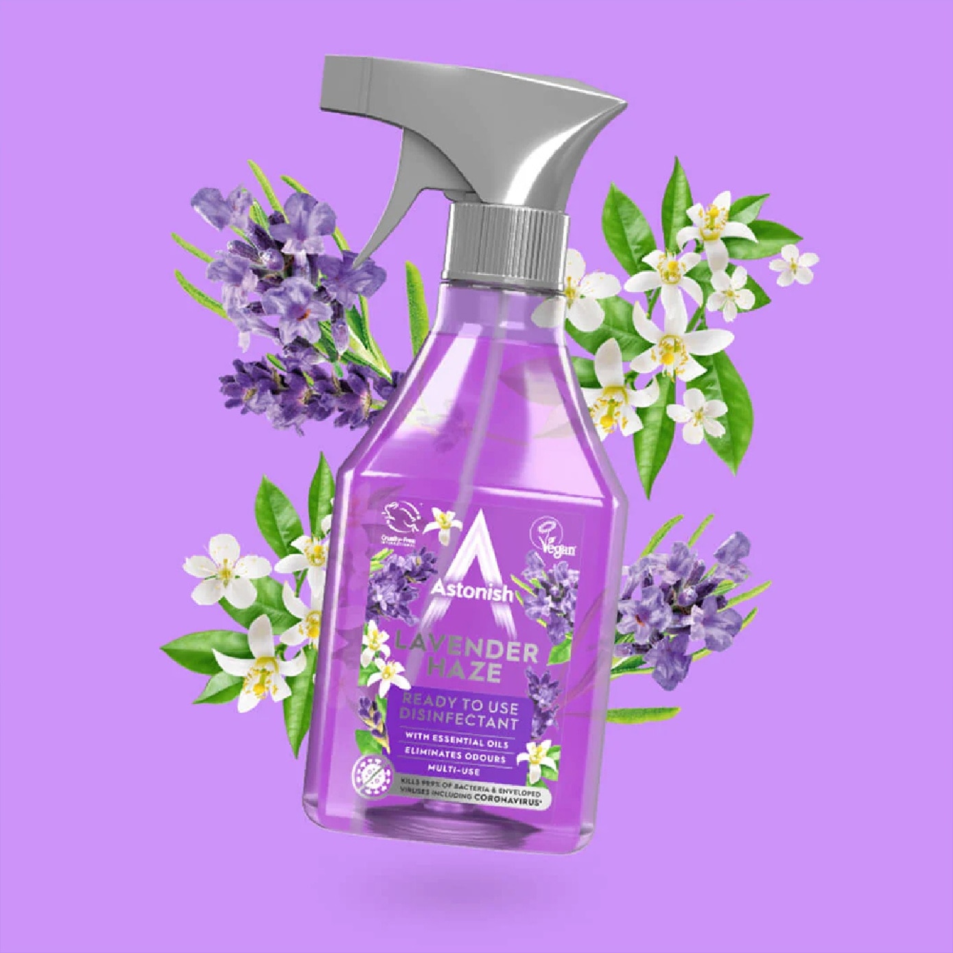 Ready to Use Disinfectant Lavender Haze 550ml