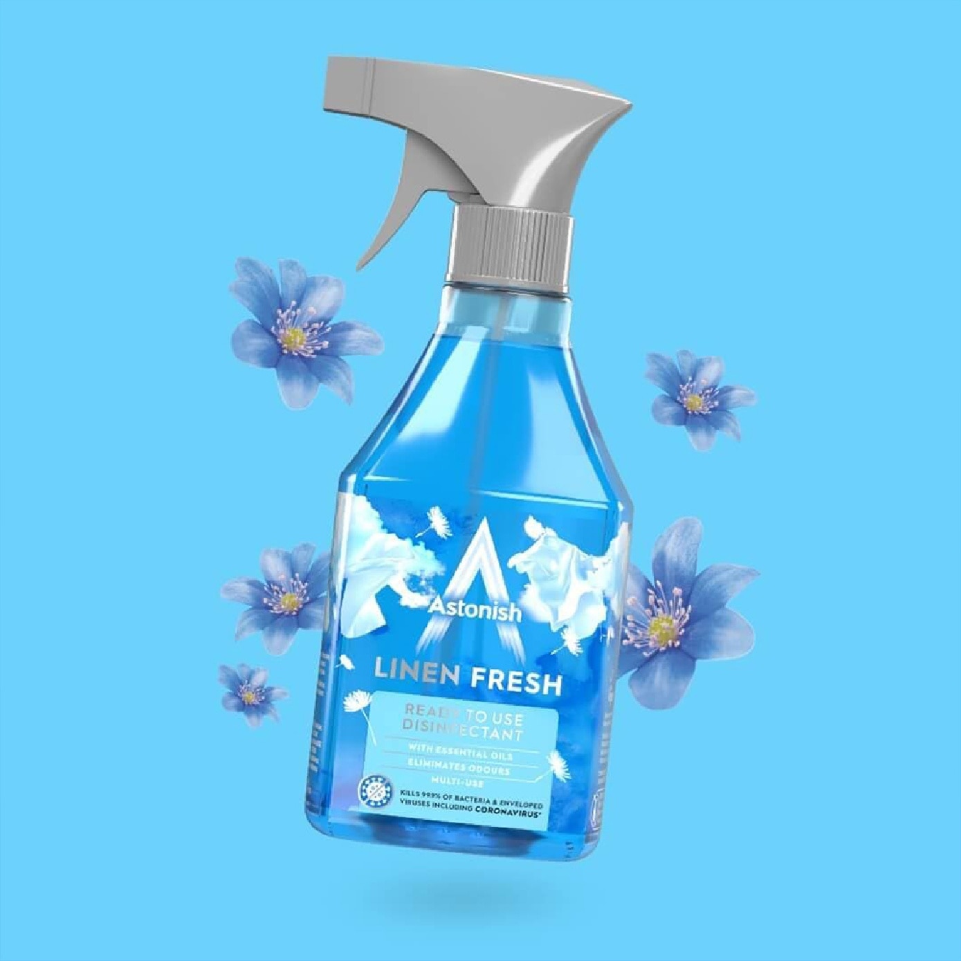 Ready to Use Disinfectant Linen Fresh 550ml