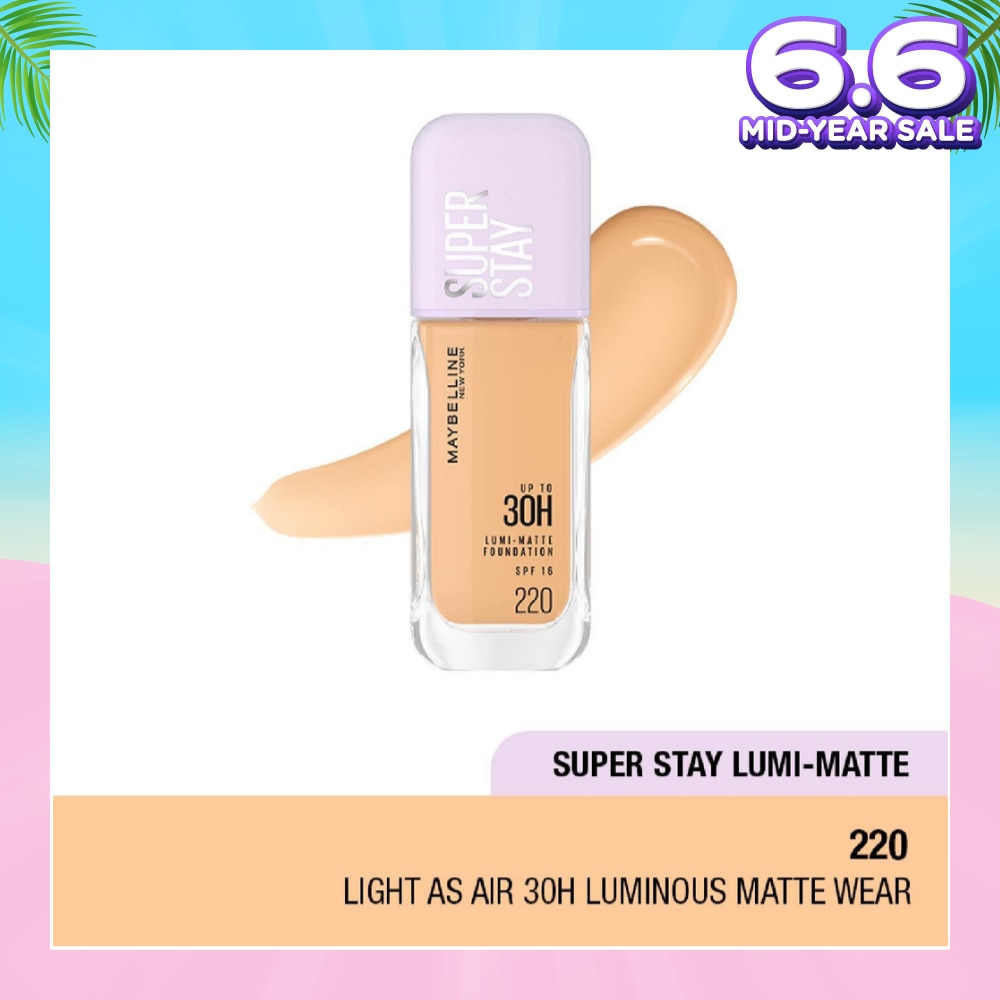 MAYBELLINE Superstay Lumi Matte Foundation 220 142g