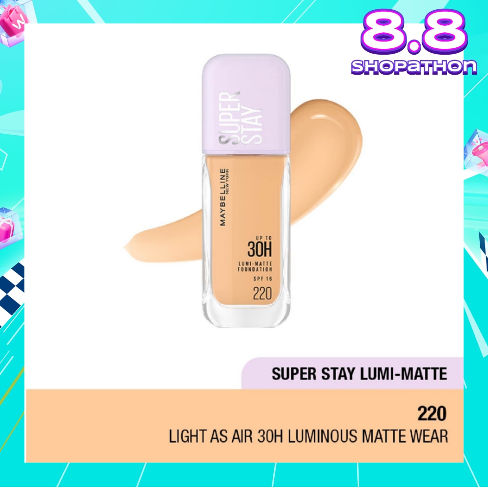 MAYBELLINE Superstay Lumi Matte Foundation 220 142g