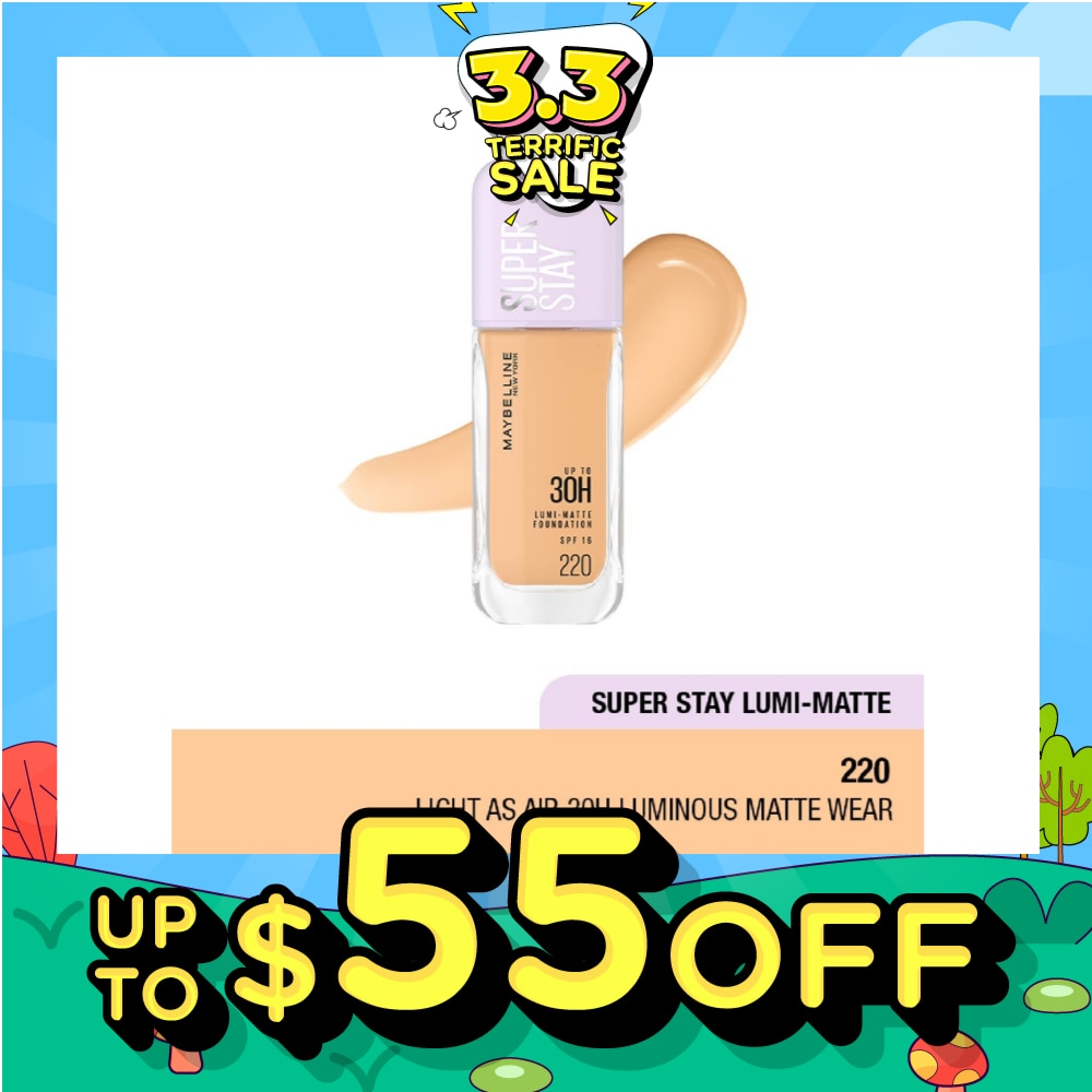 MAYBELLINE Superstay Lumi Matte Foundation 220 142g