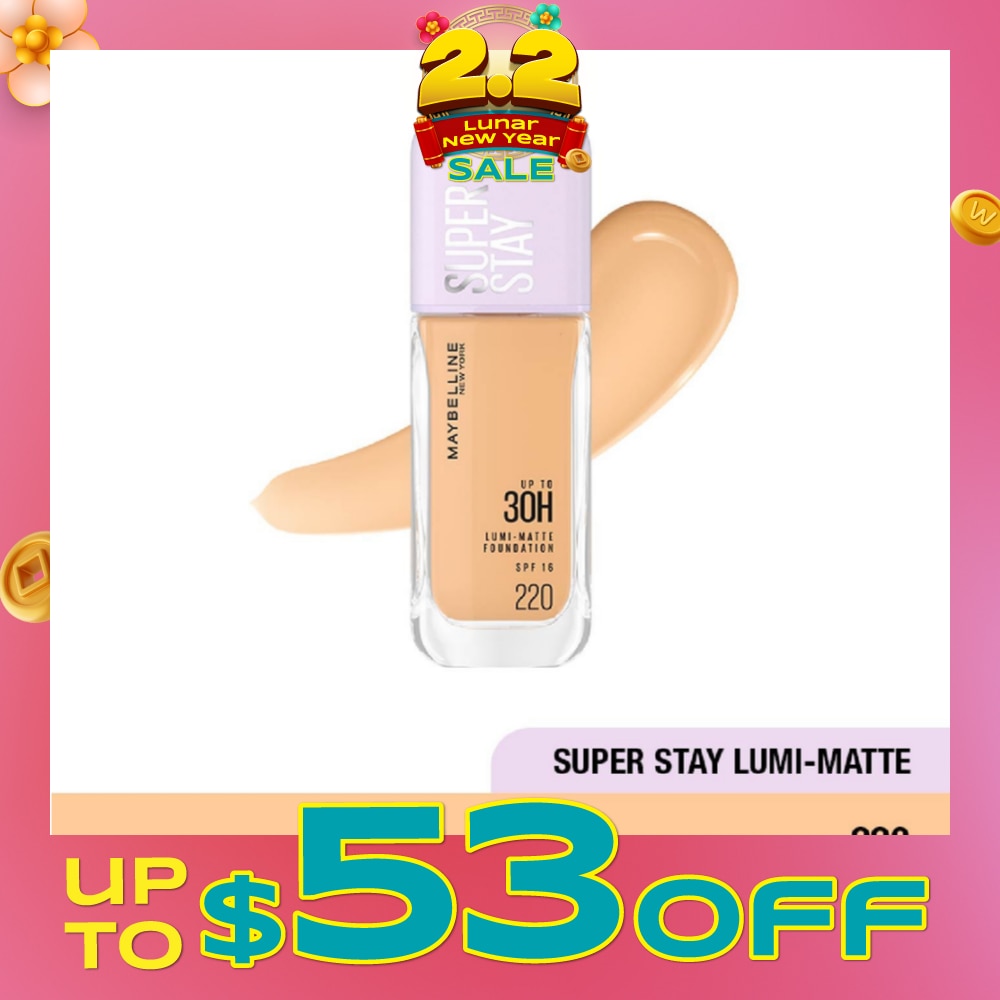 MAYBELLINE Superstay Lumi Matte Foundation 220 142g