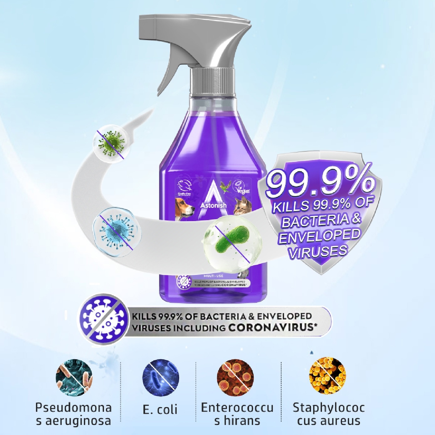 Ready to Use Disinfectant Morning Dew 550ml