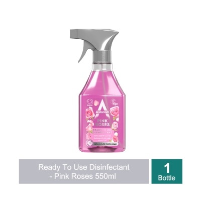 ASTONISH - Ready to Use Disinfectant Pink Roses 550ml