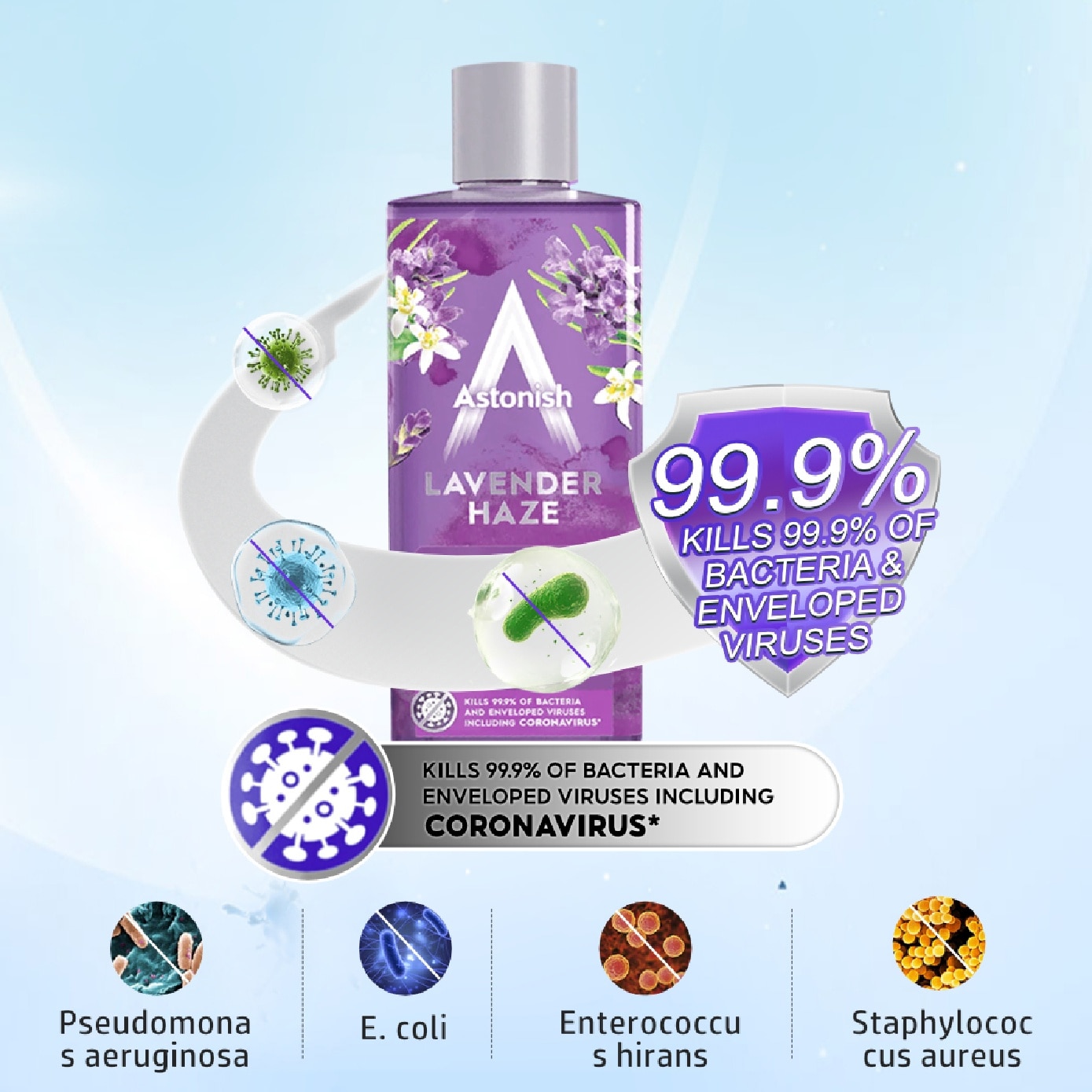 Concentrated Disinfectant Lavender Haze 300ml