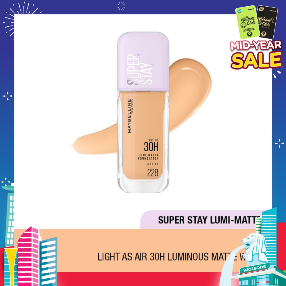 MAYBELLINE Superstay Lumi Matte Foundation 228 142g