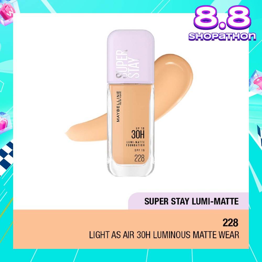 Superstay Lumi Matte Foundation 228 142g