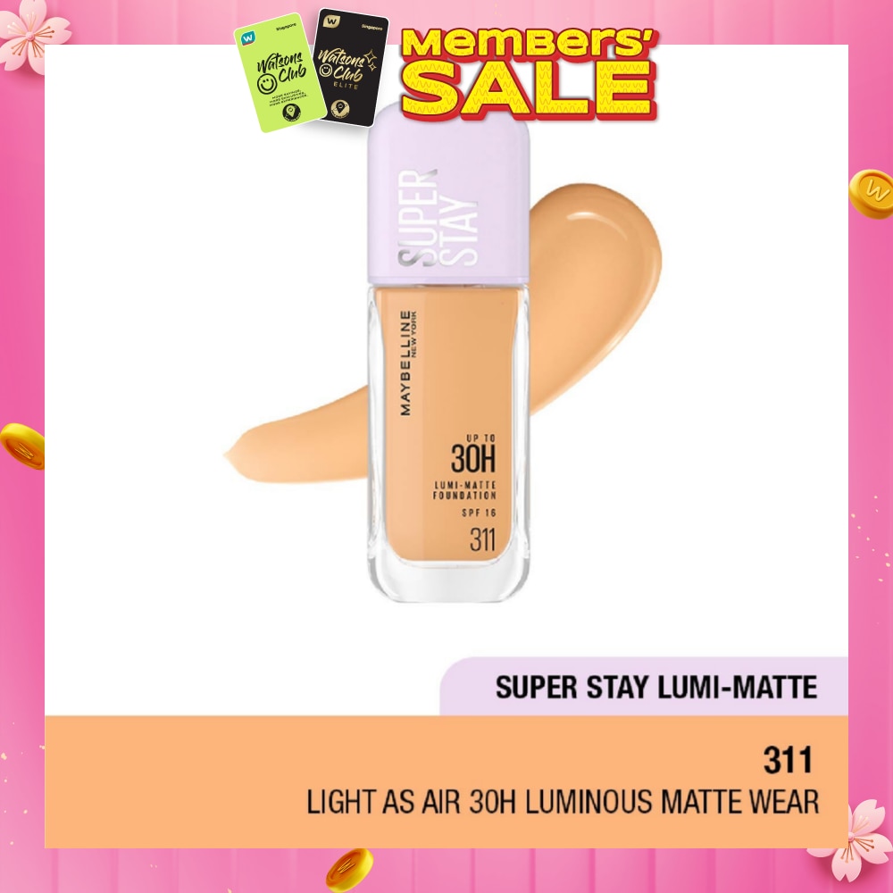 Superstay Lumi Matte Foundation 311 142g