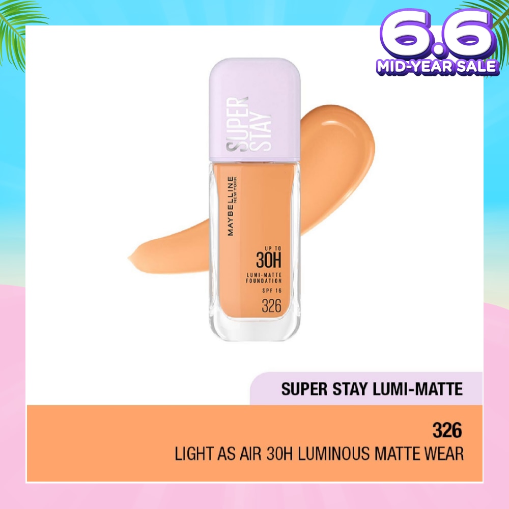 Superstay Lumi Matte Foundation 326 142g (Expiry: Jan`2026)