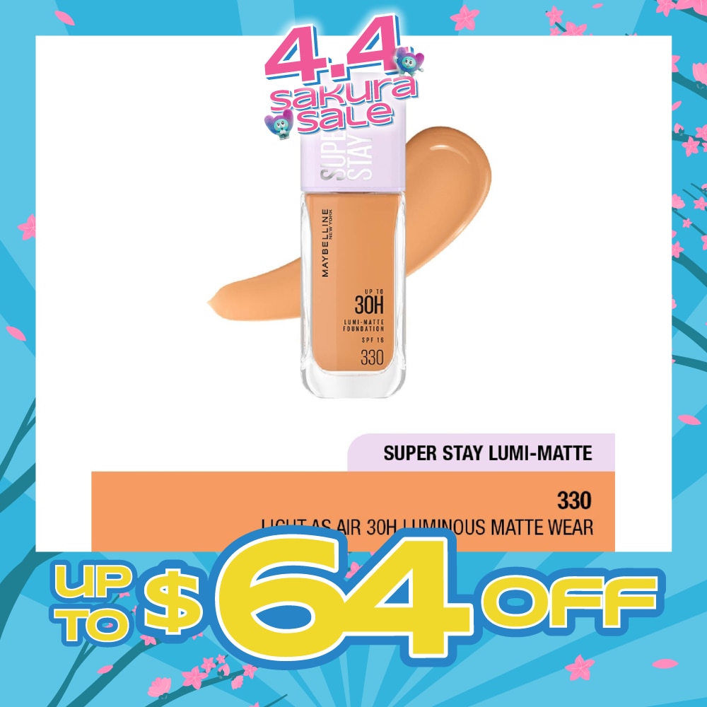 Superstay Lumi Matte Foundation 330 142g